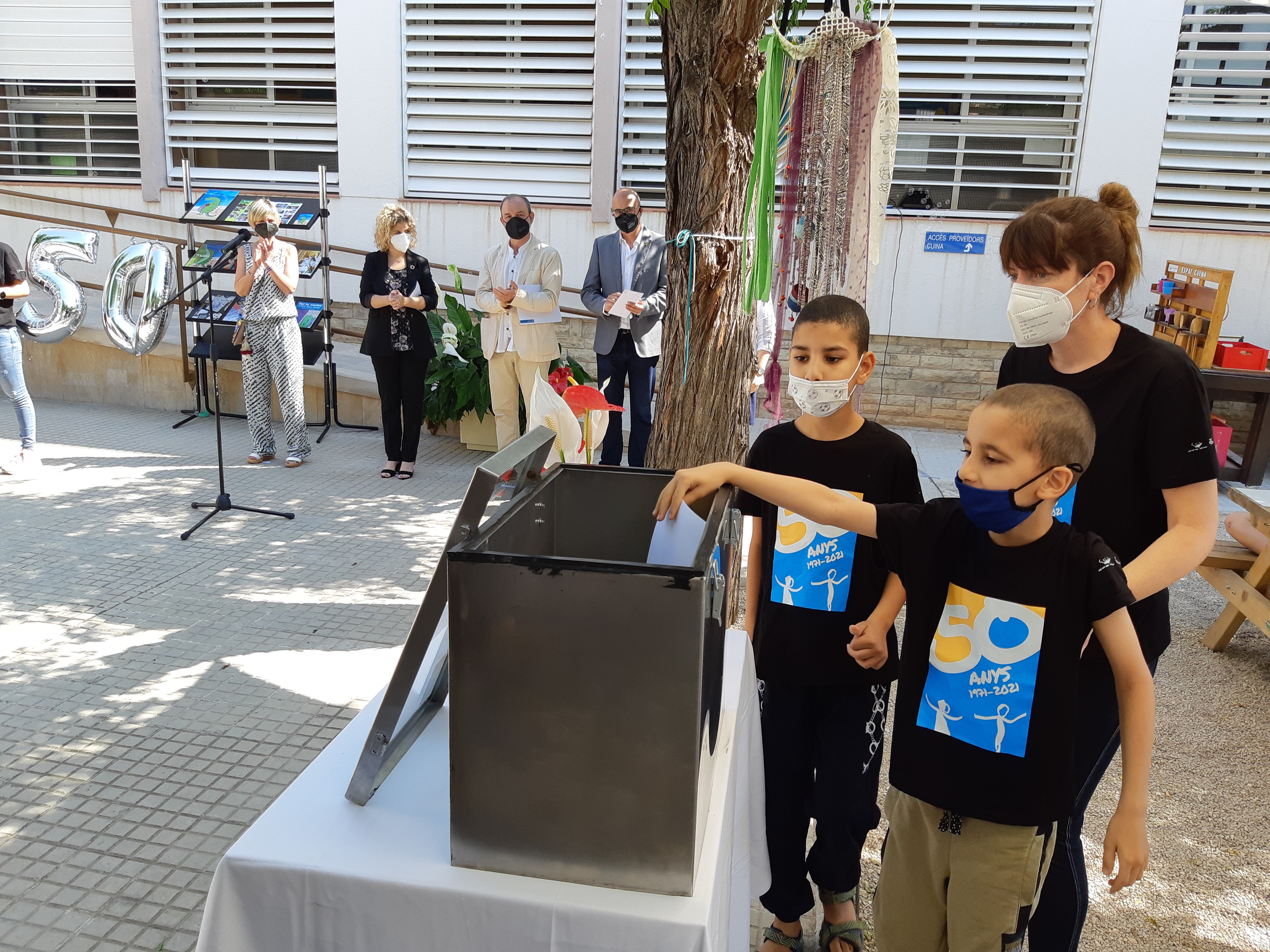 El Col·legi Públic d’Educació Especial Sant Jordi celebra el seu 50è aniversari