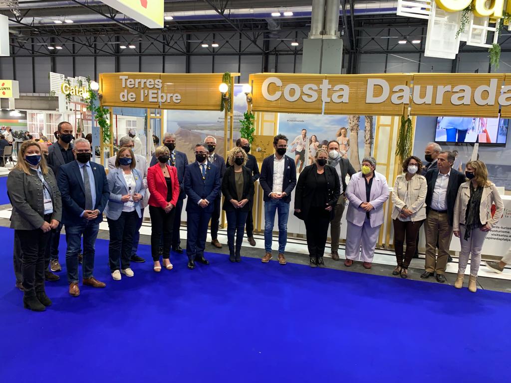 Un total de 27 municipis, associacions i empreses turístiques promocionen conjuntament la Costa Daurada i les Terres de l'Ebre a FITUR