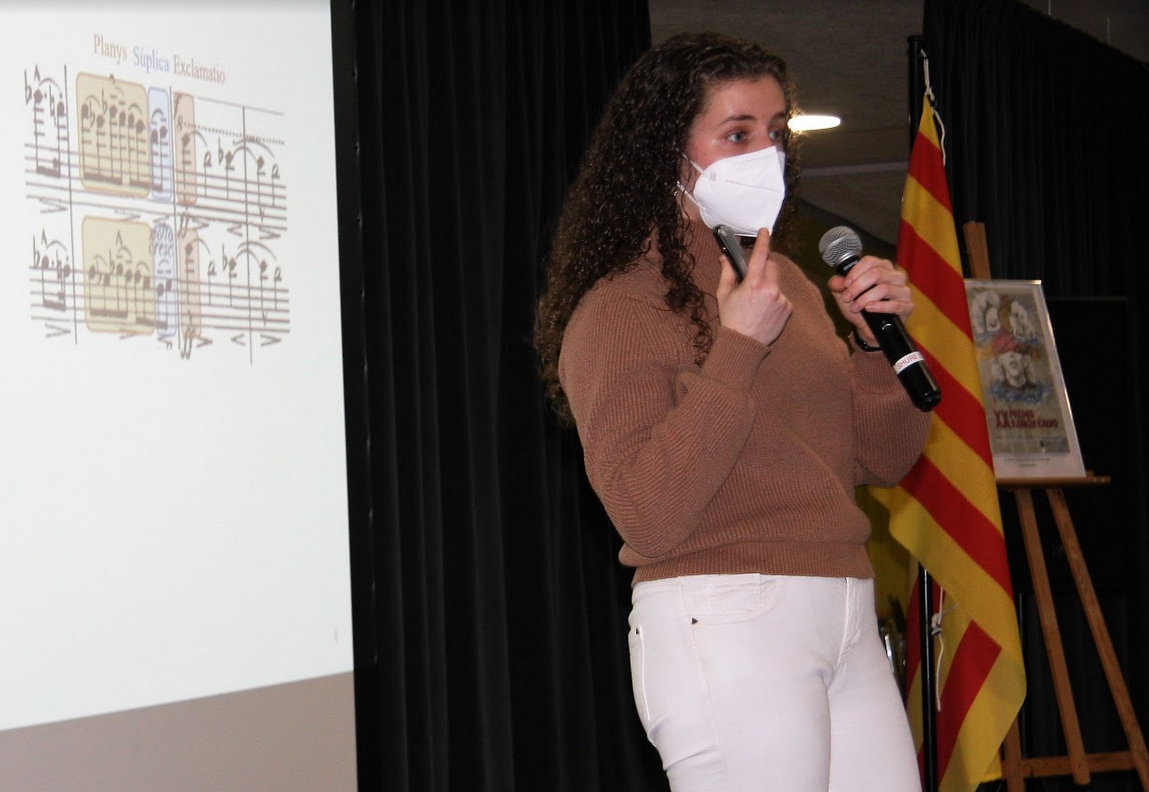 Diferents institucions i universitats premien una alumna de l’Escola i Conservatori de música de la Diputació a Tortosa pel seu treball de recerca