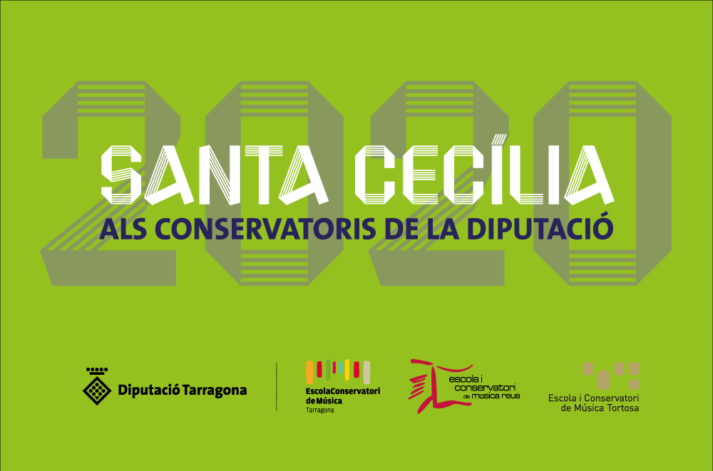 Els conservatoris de música de la Diputació celebren la diada de Santa Cecília amb una proposta de concerts en format virtual