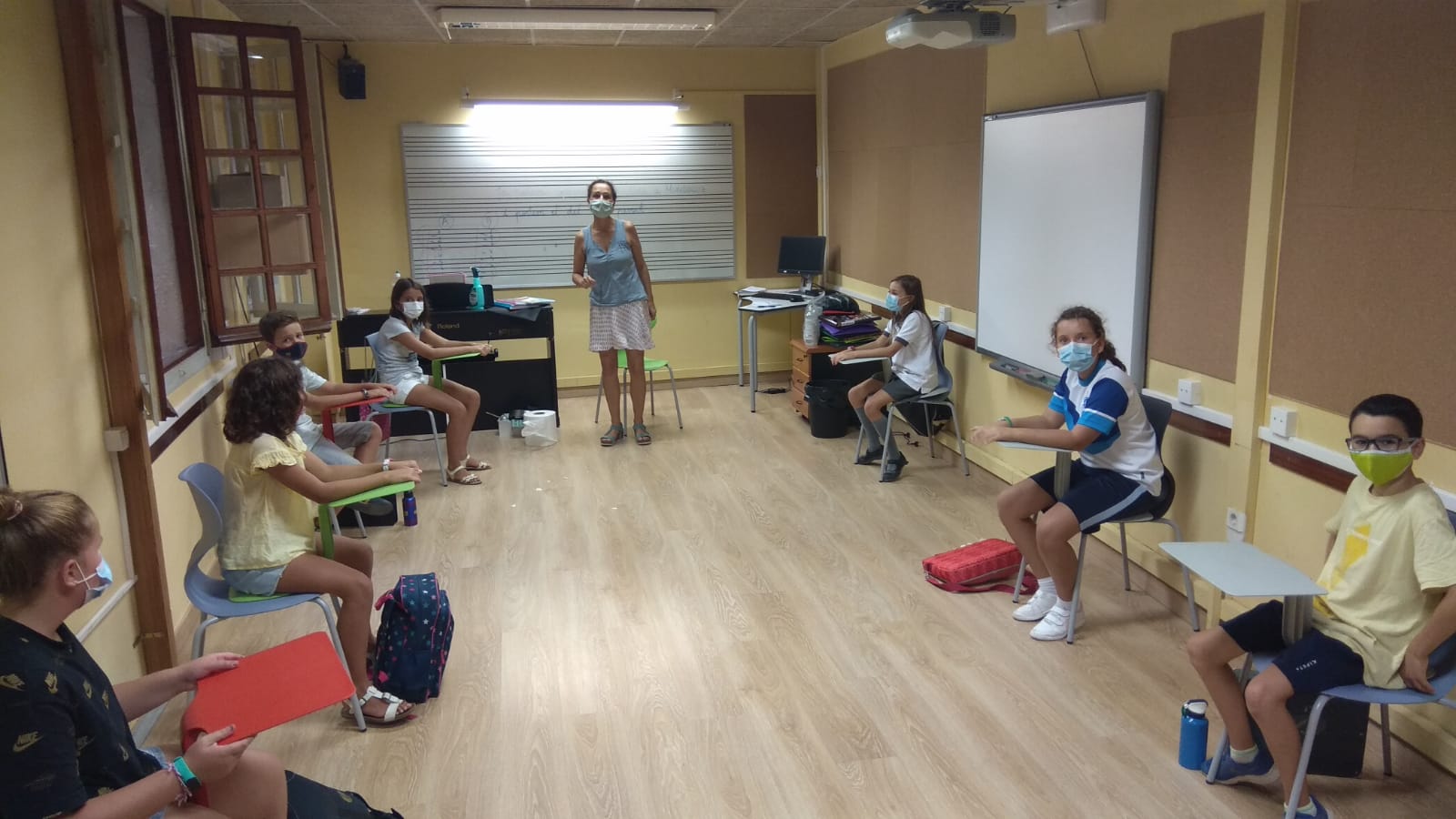 Els centres educatius de la Diputació de Tarragona inicien el curs 2020-2021 amb les màximes mesures d'higiene i distància davant la COVID-19