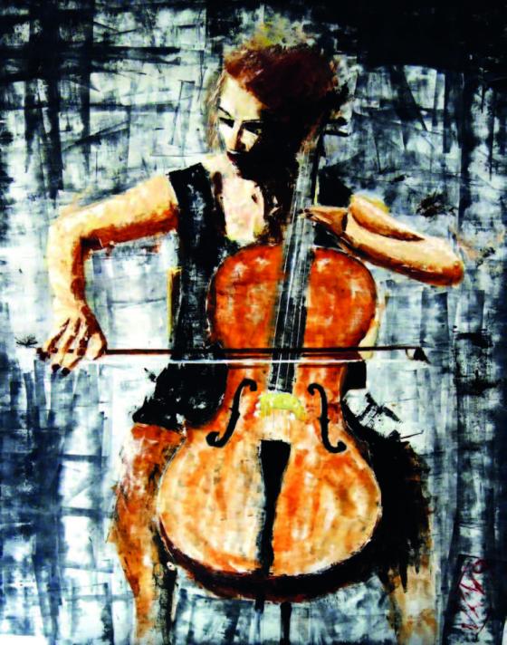 Violoncel. Expressions colors i figures contemporànies