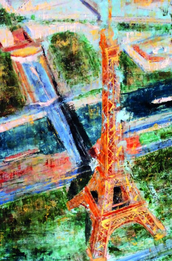 Torre Eiffel PArís. Expressions colors i figures contemporànies