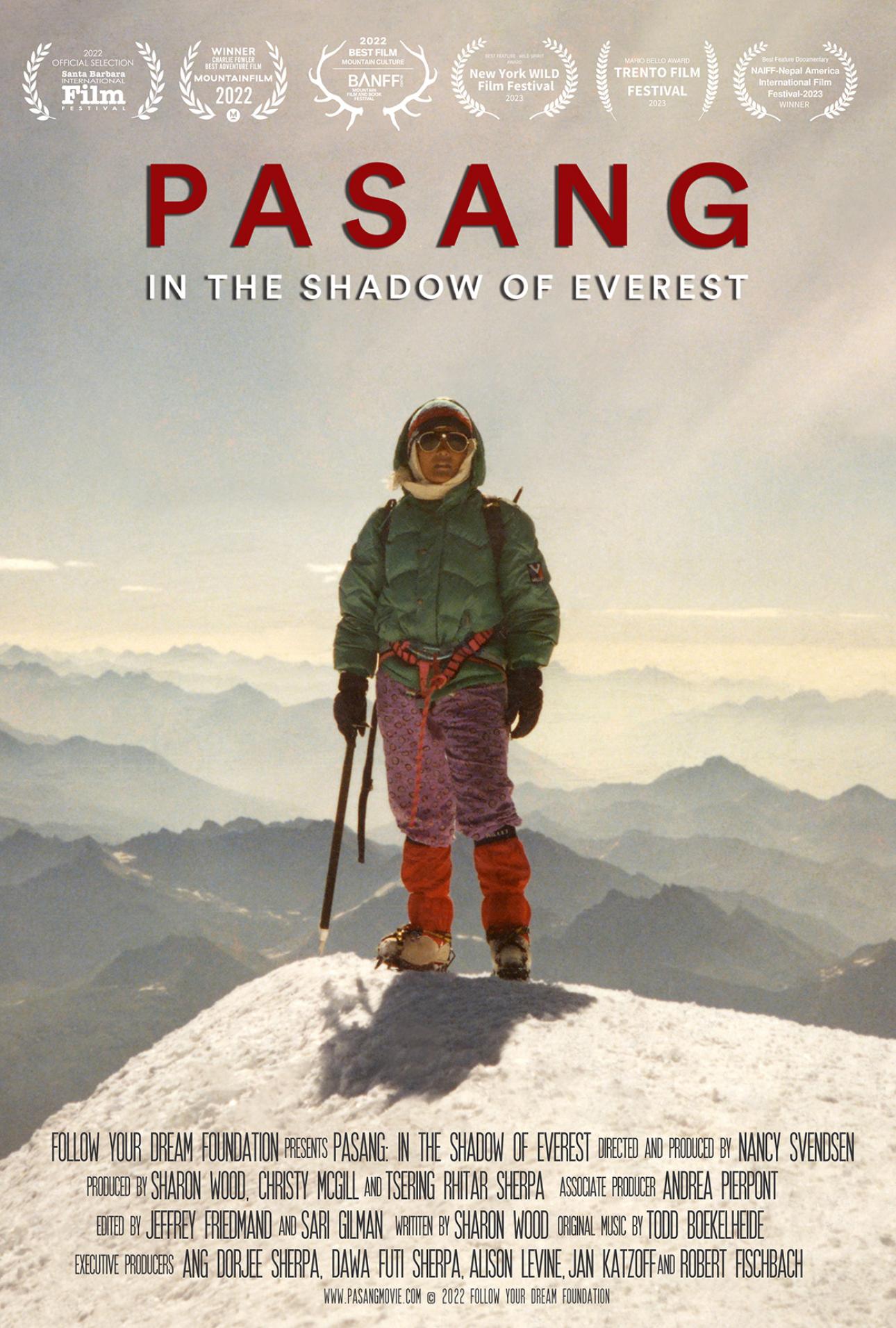 cartell del documental Pasang: In the Shadow of Everest