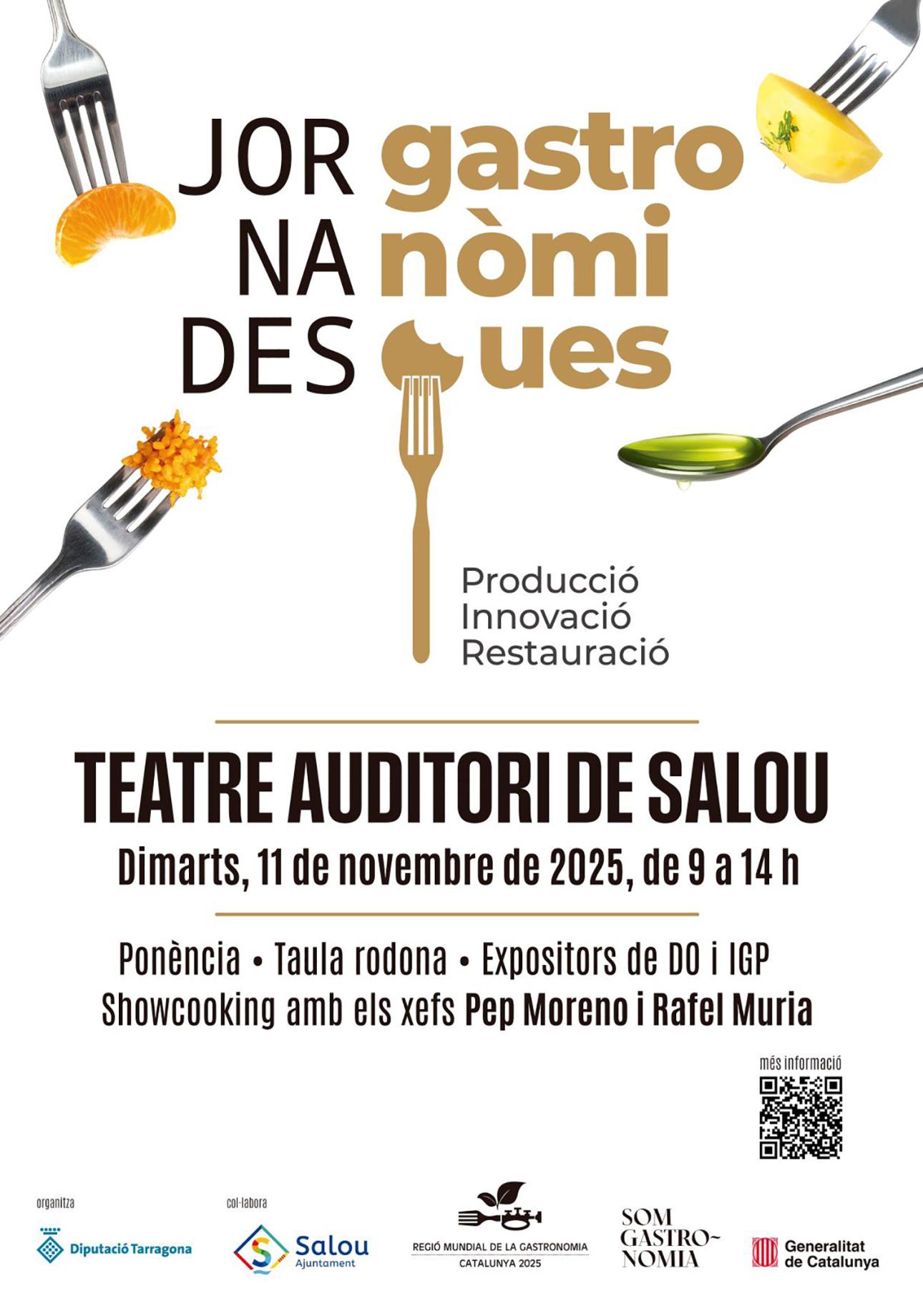 Cartell de les Jornades Gastronòmiques a Salou