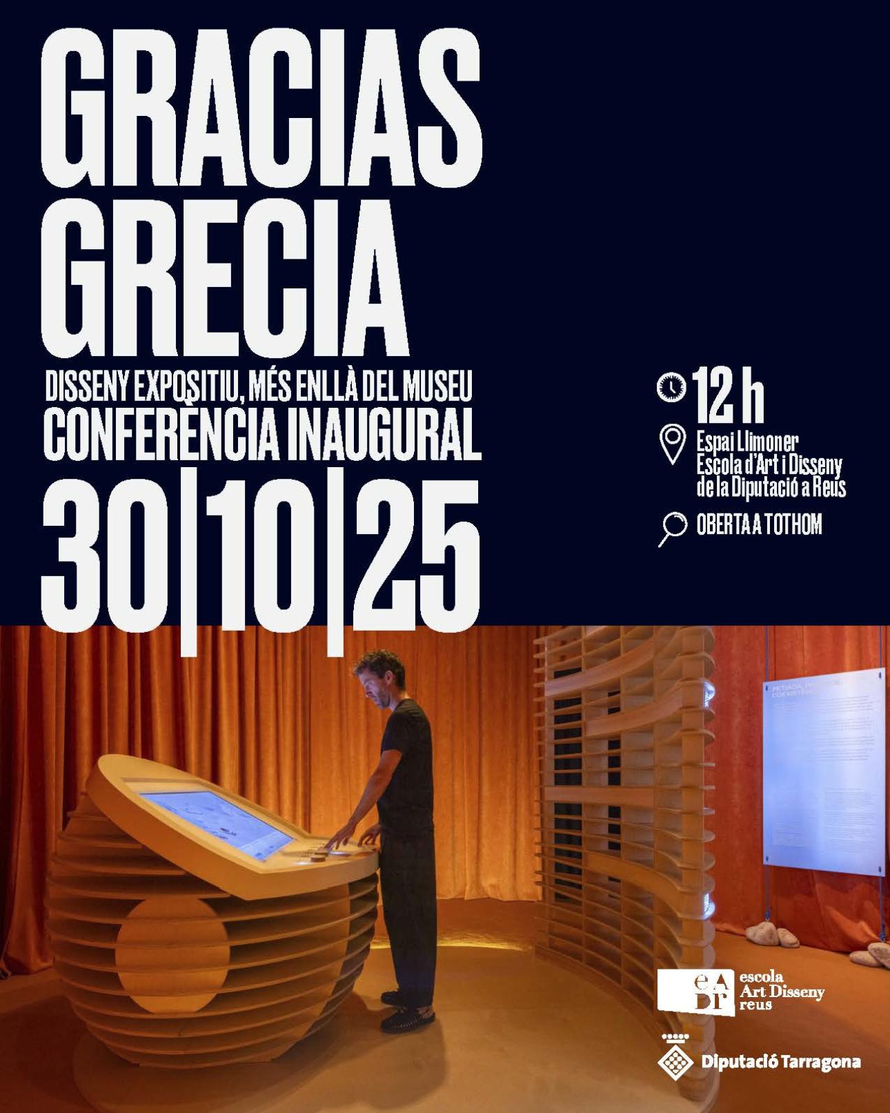 cartell de la conferència inaugural