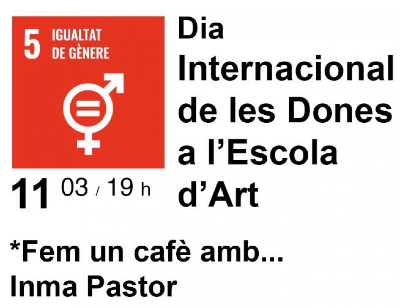 'Fem un cafè amb... Inma Pastor' a l'Escola d'Art de la Diputació a Tortosa