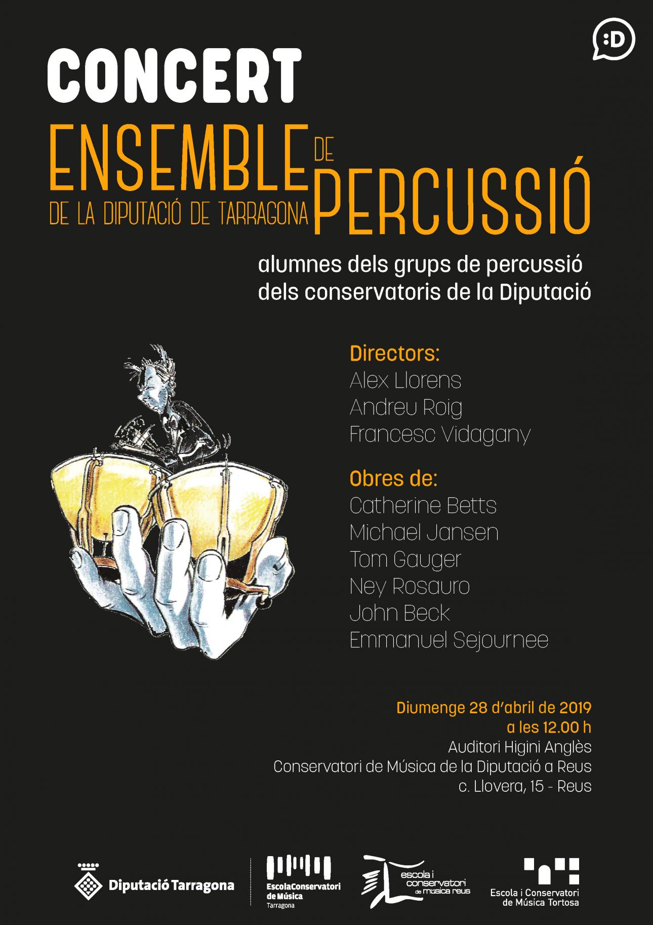 Concert de l'Ensemble de Percussió de la Diputació de Tarragona