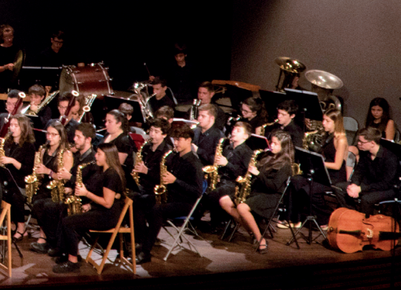 Concert'Una Tecla simfònica' a càrrec de la Banda de Grau Professional del Conservatori de Música de la Diputació a Tarragona