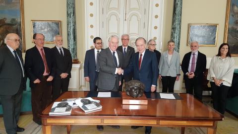 L’agraïment al net de Gregorio Marañón i a la Real Academia de Bellas Artes de San Fernando centra un homenatge a l’escultor Julio Antonio a Madrid