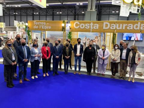 Un total de 27 municipis, associacions i empreses turístiques promocionen conjuntament la Costa Daurada i les Terres de l'Ebre a FITUR