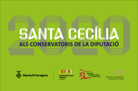 Els conservatoris de música de la Diputació celebren la diada de Santa Cecília amb una proposta de concerts en format virtual