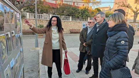 Visita a Puigpelat.