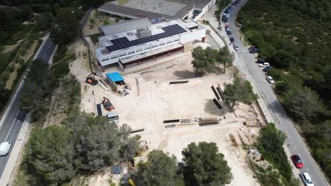 Ampliació del pati de l'IES l'Agulla del Catllar