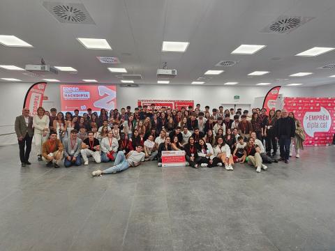 Fotografia de grup de la jornada Hackdipta