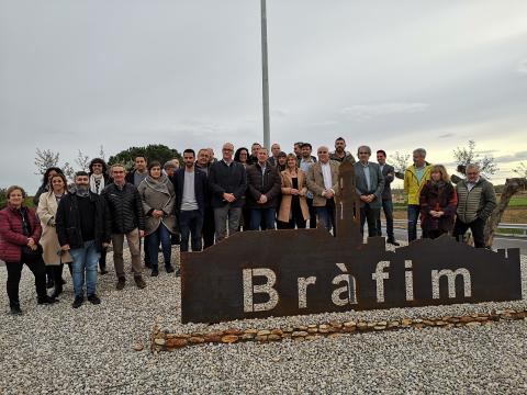 Inauguració dels darrers trams renovats de la TP-2031.