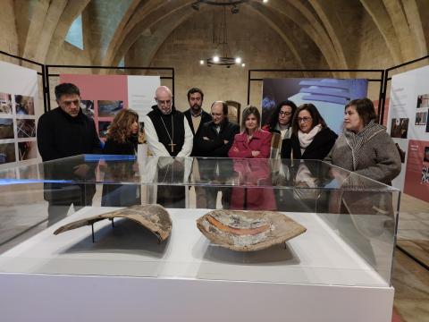 L'exposició dels pavesos restaurats