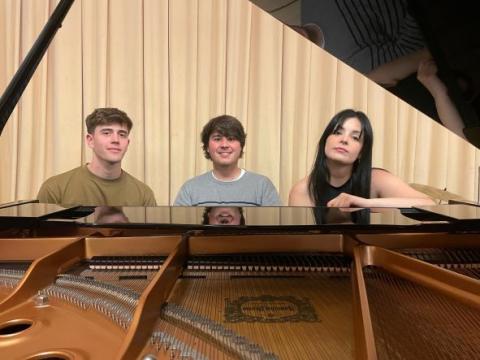 Concert de piano - Mariona Fernández, Gonzalo Barrero i Adrià Crespo “Alumnat de l’Escola Superior de Música de Catalunya”