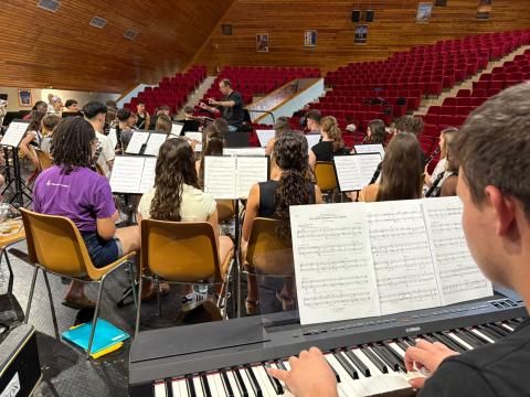Als recitals hi participaran més de 60 músics de vent i percussió