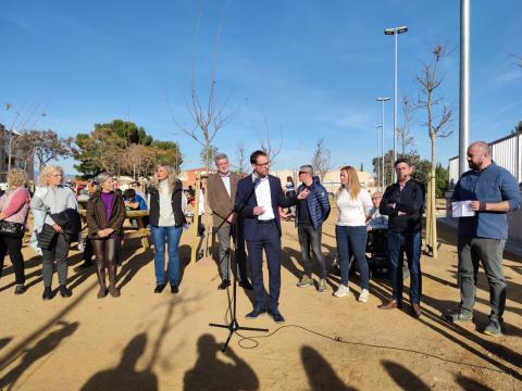 moment de la inauguració del nou equipament de Sant Salvador