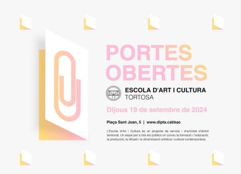 Cartell de la Jornada de Portes Obertes