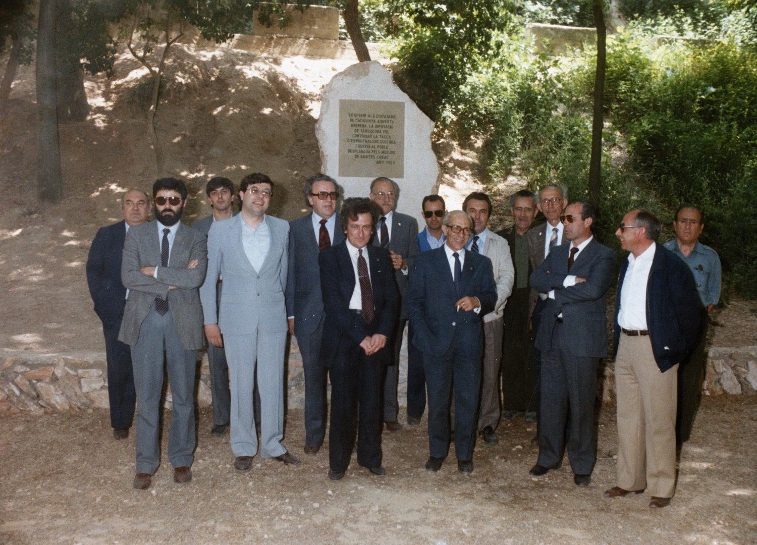 L'Àlbum de l'Arxiu recorda els 40 anys de la inauguració de l’Albereda de Santes Creus