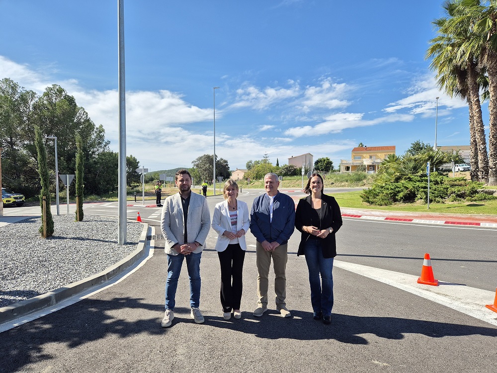 Foto de la inauguració al Catllar