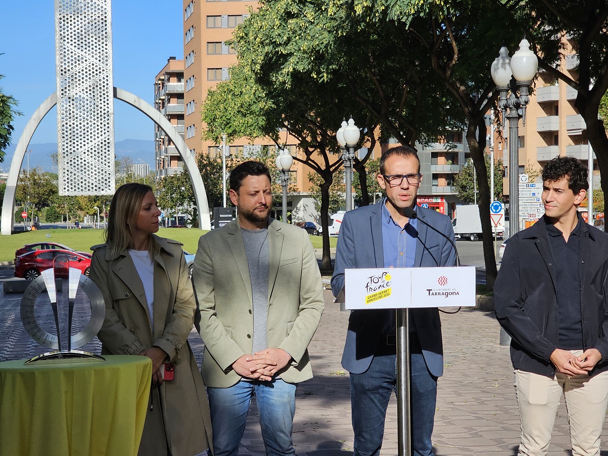Presentació, a Tarragona, del pas del Grand Départ del Tour de França 2026