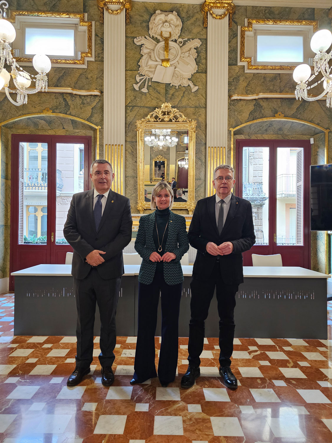 Miquel Noguer, Noemí Llauradó i Joan Talarn