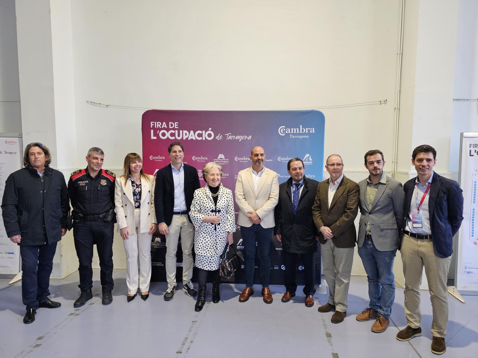 El diputat de Persones i Talent, Vale Pino, ha participat avui a la inauguració de la fira al Recinte Firal del Palau de Congressos