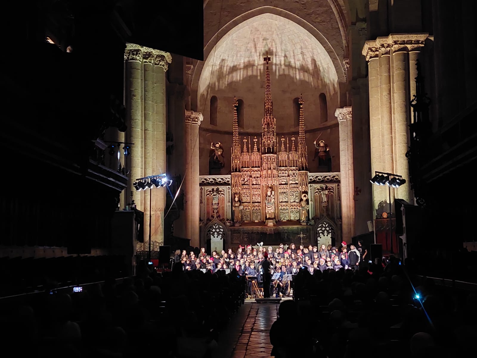 Concert dels cors de l'EScola i COnservatori de Música de la diputació a Tarragona