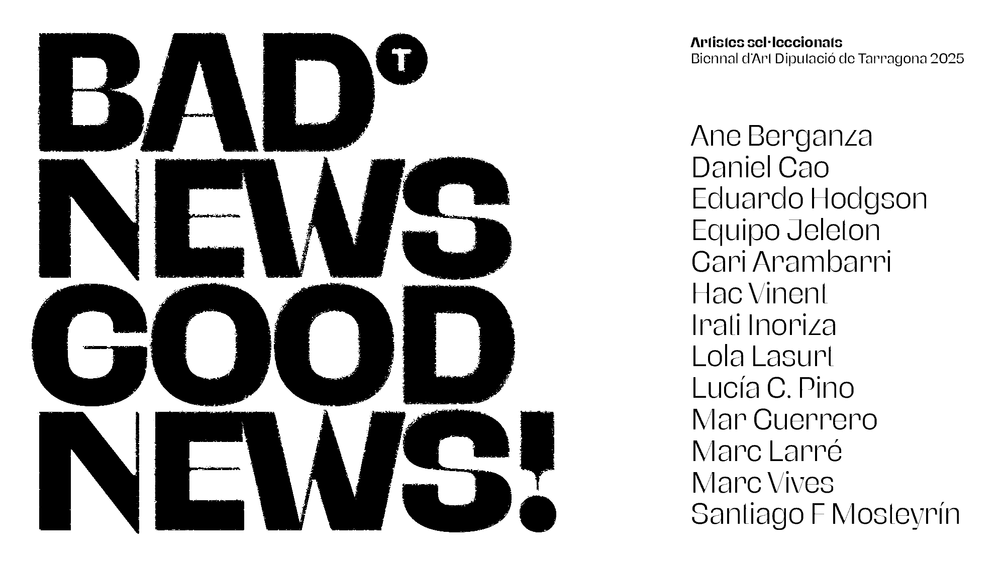 Artistes finalistes de la Biennal 2025