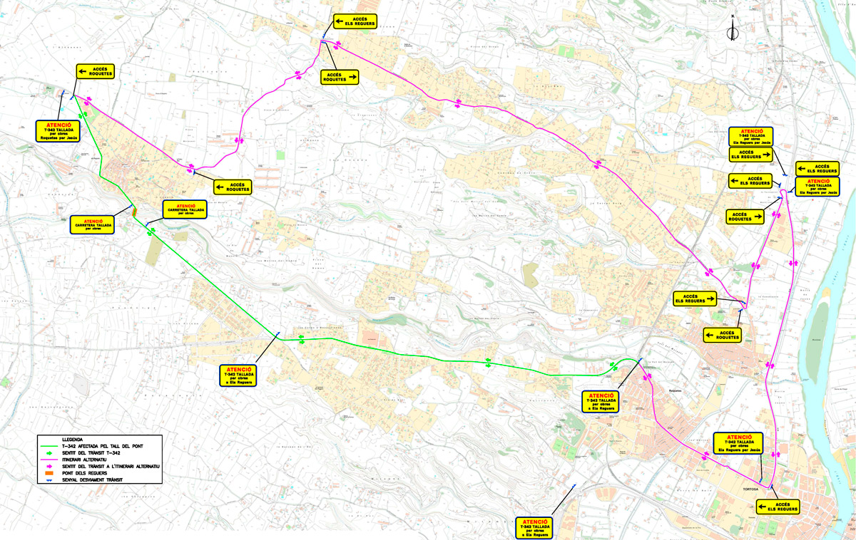 Mapa ruta alternativa