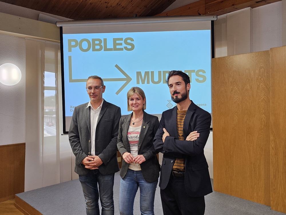 Acte de presentació del projecte 'Pobles mudats'