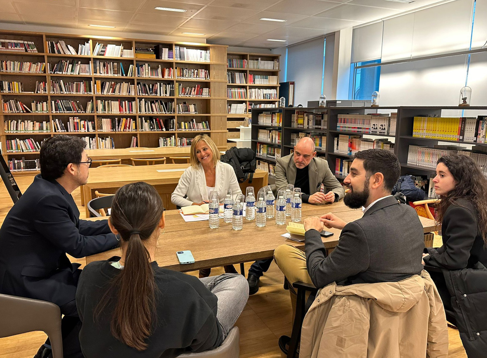 Una de les reunions celebrades aquesta setmana a Brussel·les en el marc del programa GENIUS