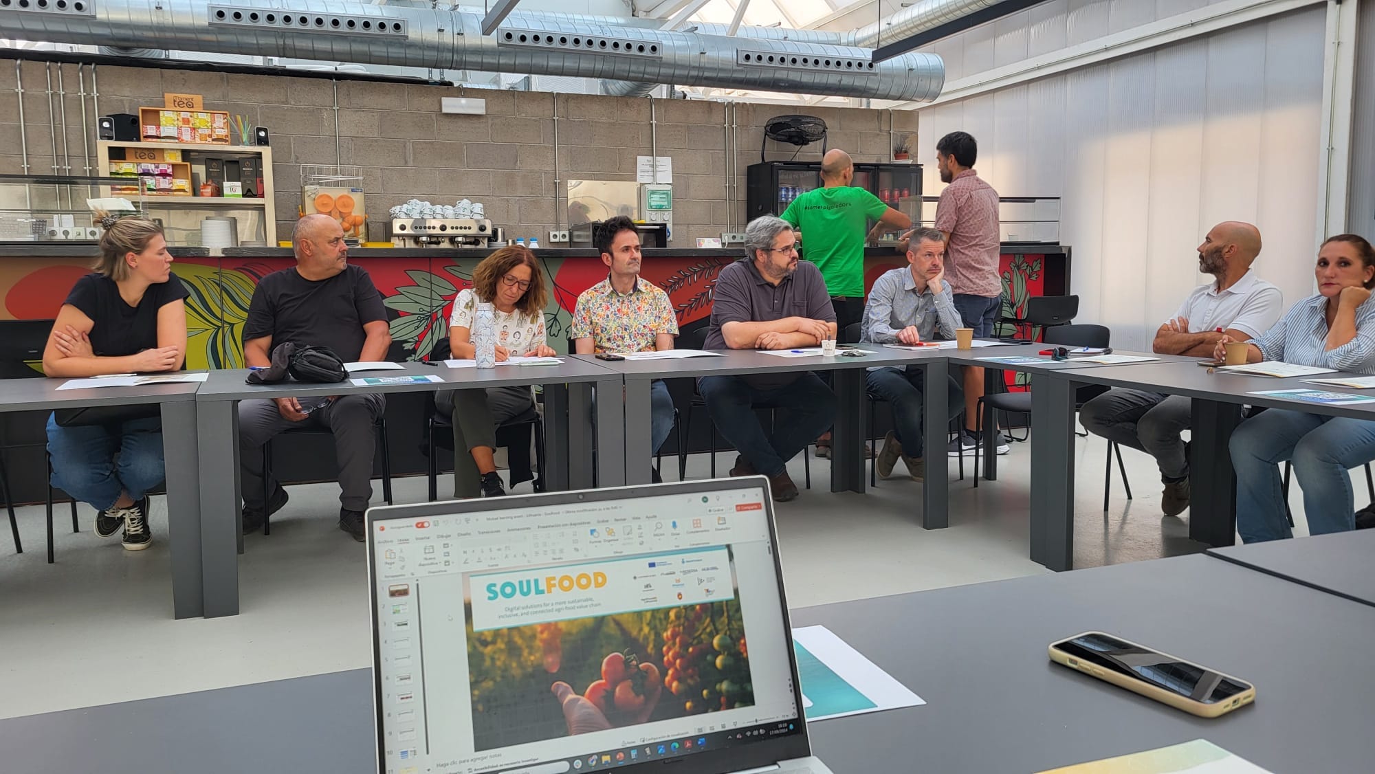 Trobada en el marc del projecte SOULFOOD