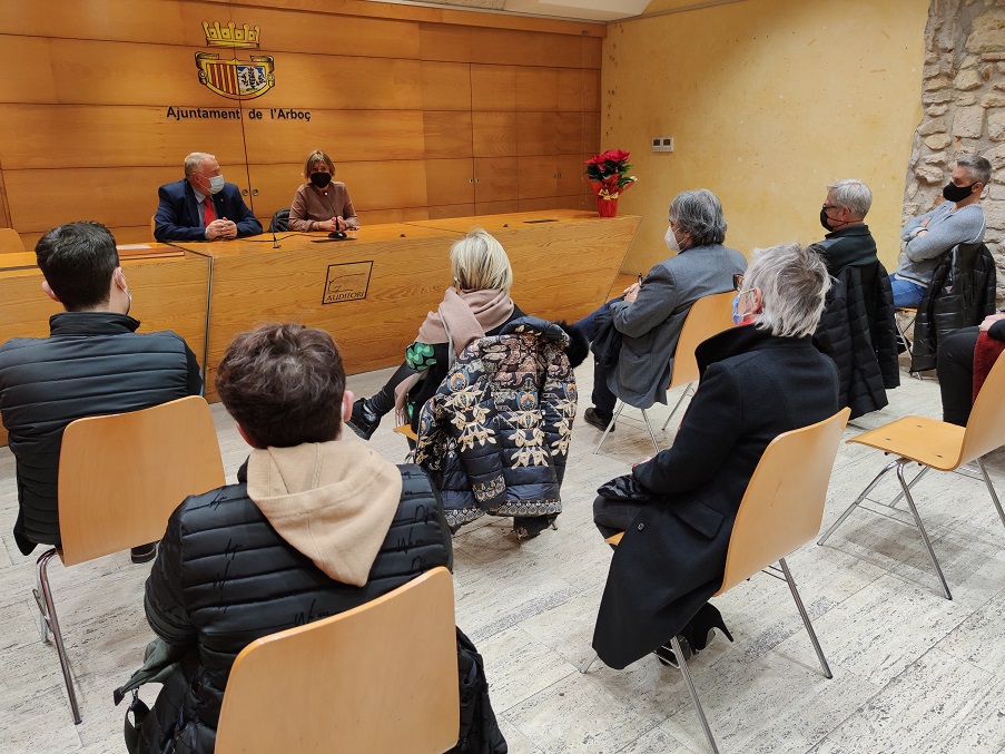 Inauguració de l'Escola de Puntaires de l'Arboç