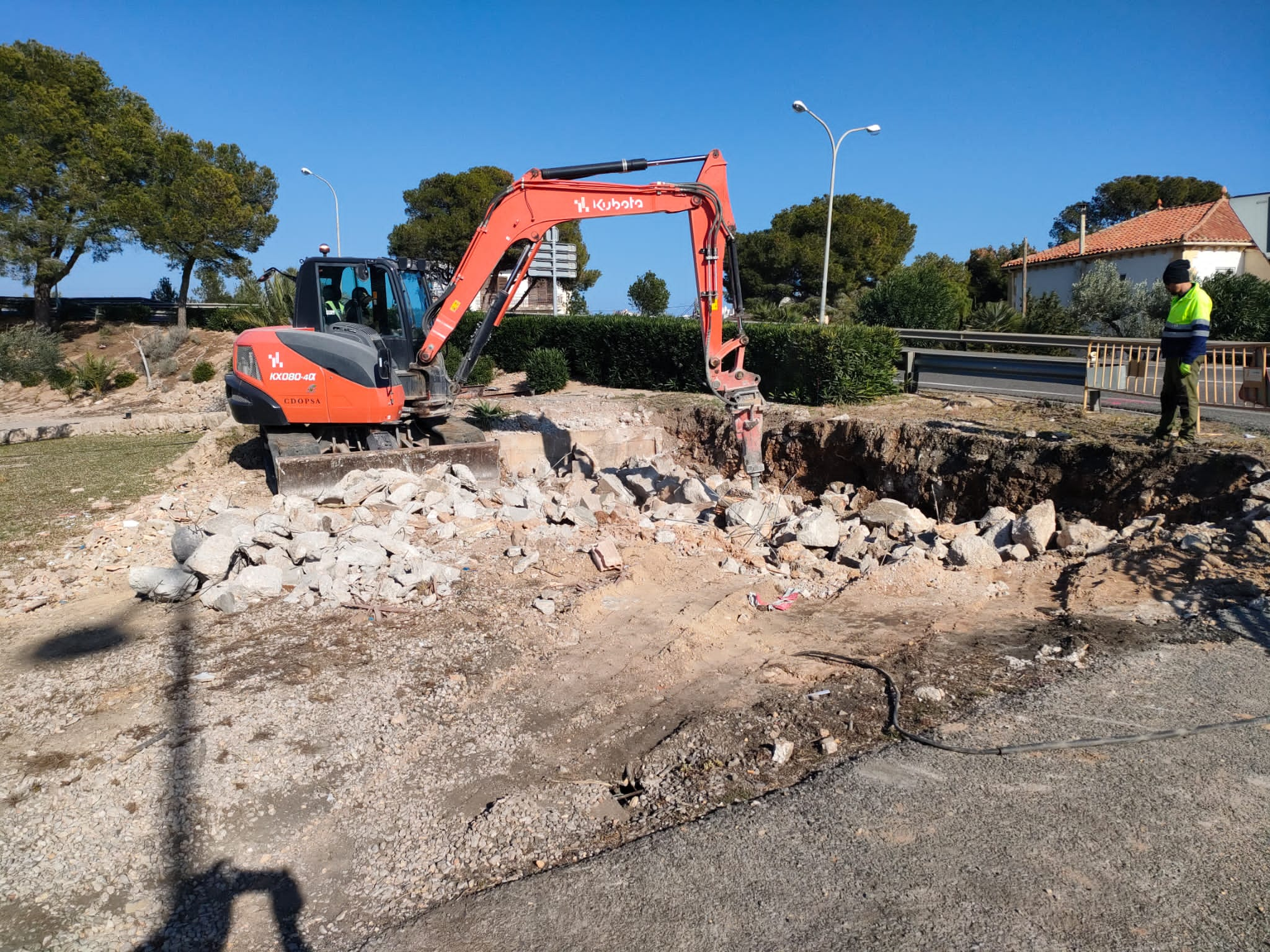 Les obres s'executen des d'aquesta setmana