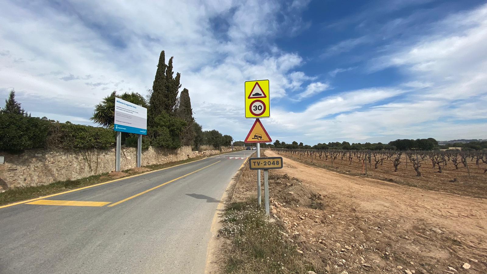 Les obres inclouen el condicionament del traçat en un tram d’1,3 quilòmetres, la construcció d’una rotonda i l’habilitació d’un itinerari ciclable, entre altres actuacions 