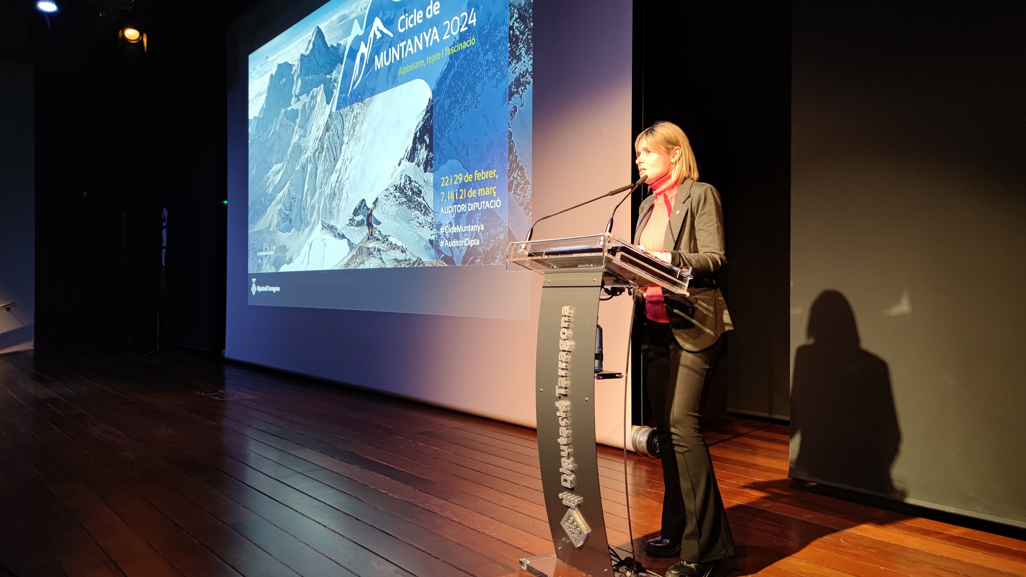 La presidenta Noemí Llauradó ha inaugurat el cicle aquest dijous a l’Auditori Diputació